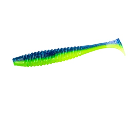 Силікон Angry Baits Shiner 4" Violet UV