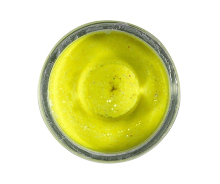 Паста форелевая Berkley EU Garlic SS Yellow Glittert