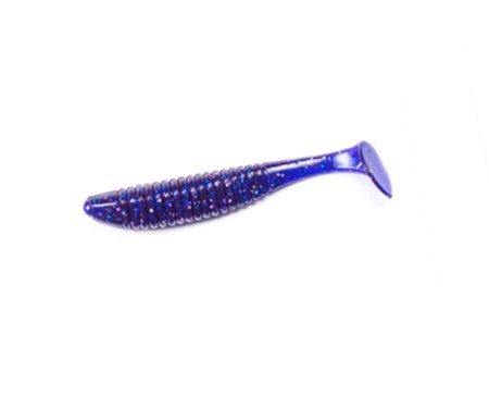 Силікон Angry Baits Shiner 3" Violet UV