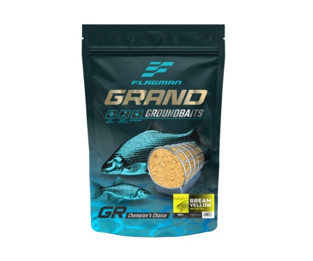 Прикормка Flagman Grand Bream Yellow 900г