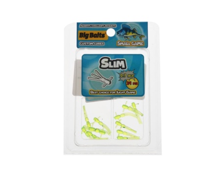 Німфа Big Baits Slim 0.7" #114 Lime