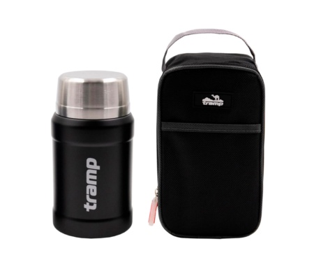 Термос с широким горлом Tramp UTRC-132 0.8л Black