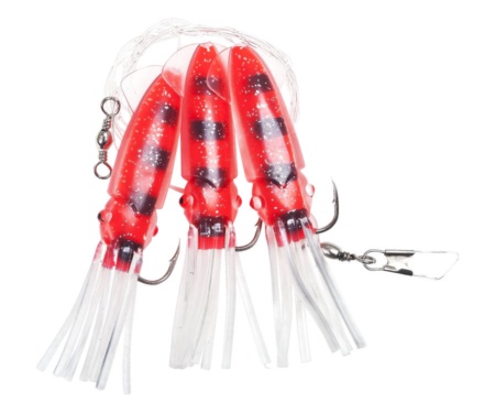 Оснастка морская Fladen Winged Octopus Red/Black №10
