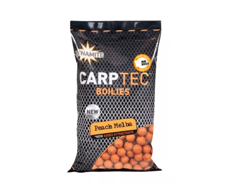 Бойли Dynamite Baits Carp-Tec Peach Melba 20мм 0.9кг