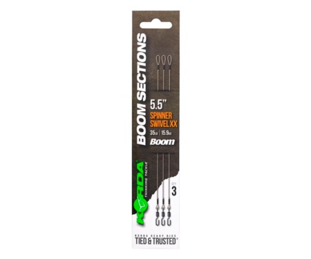 Готовая оснастка Korda Booms Spinner Swivel XX 14см