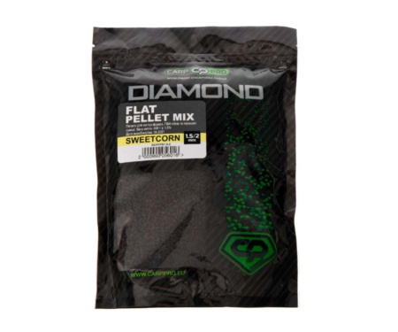 Пеллетс Carp Pro Diamond Flat Pellets Mix 1.5/2мм Sweetcorn
