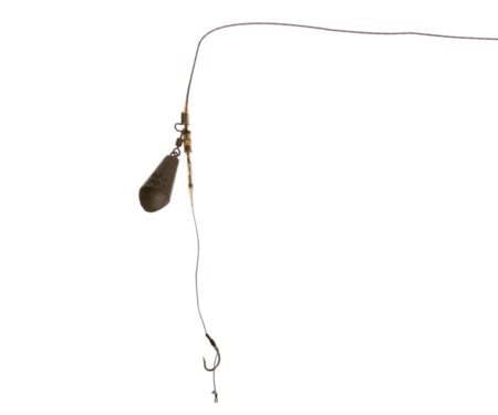 Готовая оснастка на ледкоре Carp Pro HD Safety Lead Clip №4 85 г