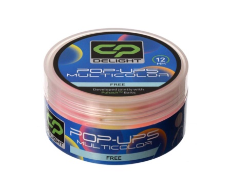 Бойли Carp Pro Delight Multicolor Pop Ups 12мм Free