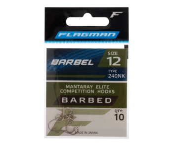 Гачок Flagman Barbel №12, 10 шт. #2
