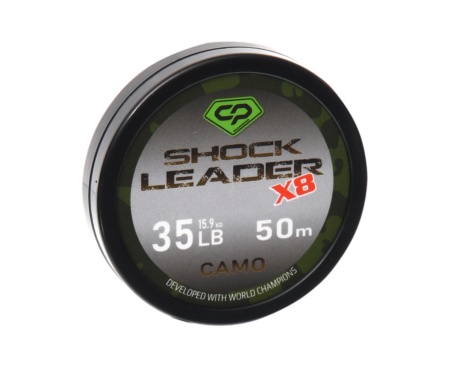 Шок-лидер Carp Pro Diamond Shock Leader Х8 Camo 50м 35lb