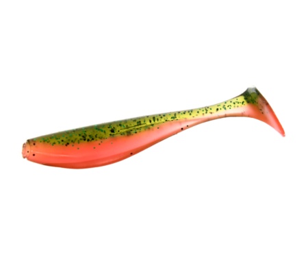 Силікон Fishup Wizzle Shad 3" #205 Watermelon Fluo Orange
