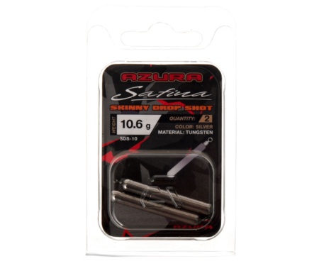 Грузило Azura Safina Tungsten Skinny Drop Shot 10.6г