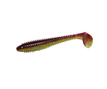 Силікон Keitech Swing Impact Fat 4.3" EA#15 Grape Chart Red flk