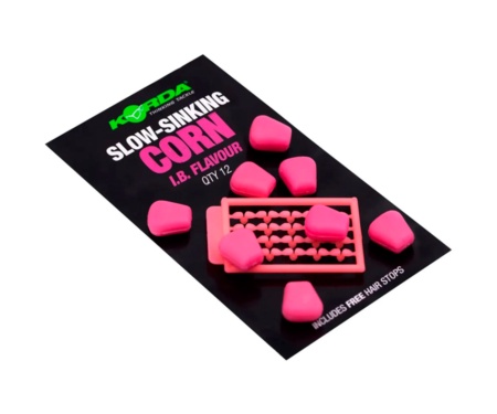 Насадка искусственная Korda Slow Sinking Corn IB Pink