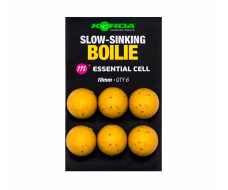 Бойлы искусственные Korda Plastic Wafter Essential Cell 18мм