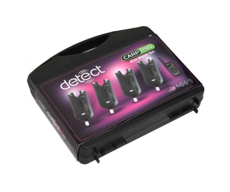Набор электронных сигнализаторов поклевки Carp Pro Detect 9V 4+1