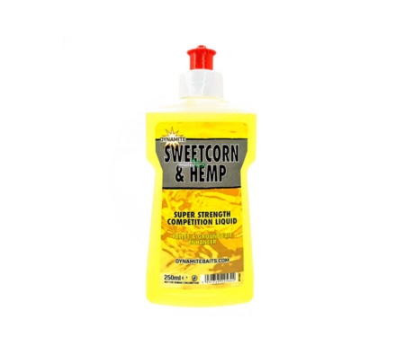 Ликвид Dynamite Baits Sweetcorn & Hemp 250мл