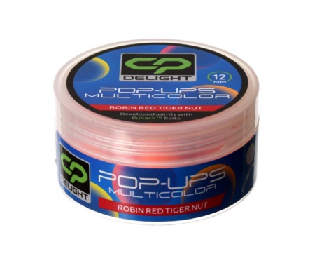 Бойли Carp Pro Delight Multicolor Pop Ups 12мм Robin Red Tiger Nut