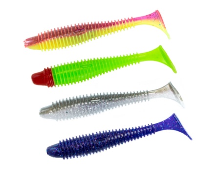 Силікон Angry Baits Fatik 3.8" AB MIX4