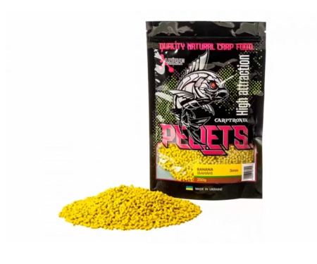 Пеллетс Carptronik Method/Stik Mix Pellets Banana 3мм 250г