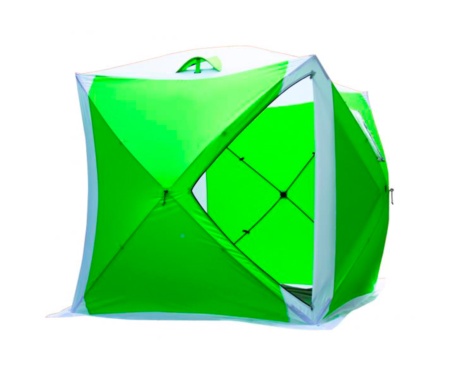 Палатка зимняя Lanyu 1940 Куб 220х220х235см Green