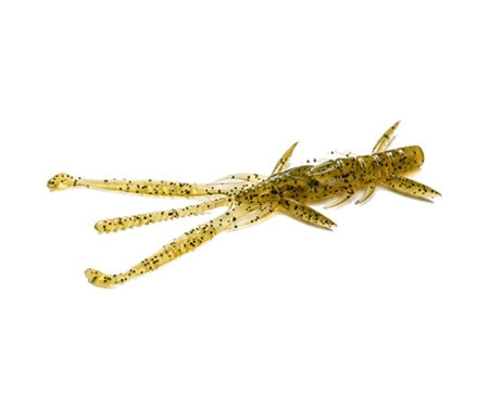 Мягкая приманка Fishup Shrimp 3" #074 Green Pumpkin Seed