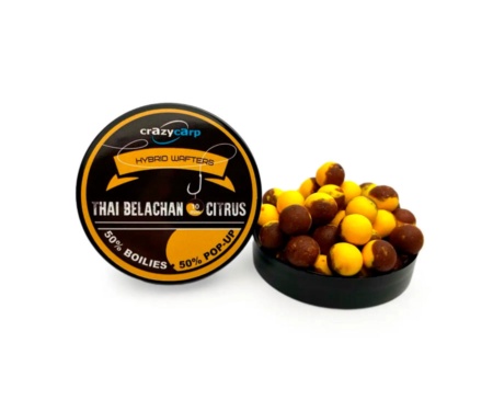 Бойли Crazy Carp Hybrid Wafters Thai Belachan & 15мм