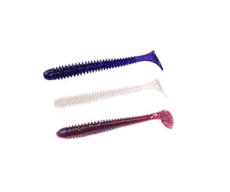 Силікон Angry Baits Zander Worm 3" AB MIX12