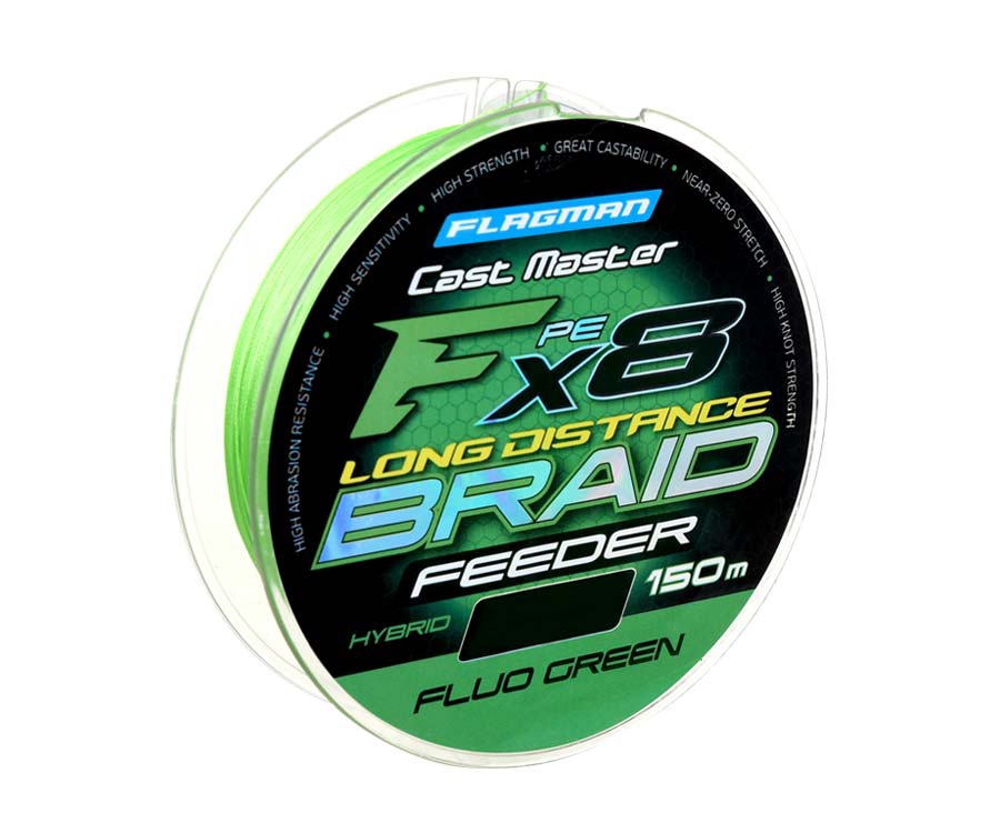 Шнур Flagman Cast Master Long Distance Feeder X8 150м 0.14мм #1