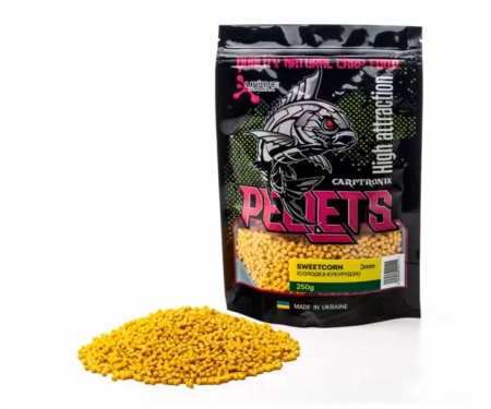 Пеллетс Carptronik Method/Stik Mix Pellets SweetCorn 3мм 250г