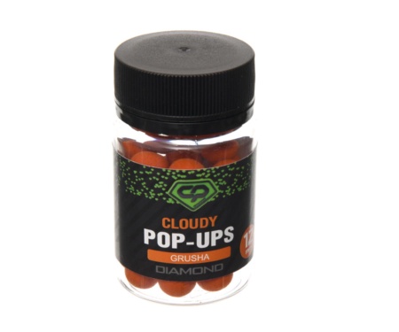 Бойлы плавающие Carp Pro Diamond Cloudy Pop-Ups Grusha 12мм