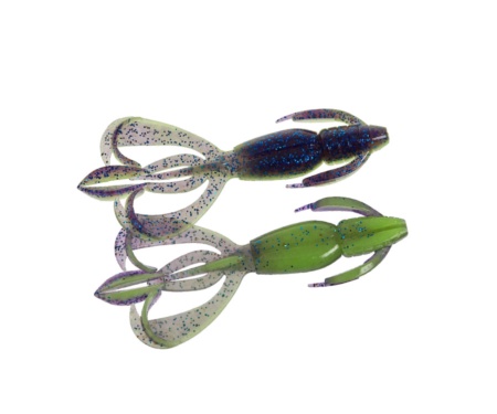 Силикон Keitech Crazy Flapper 2.4" PAL#06 Violet Lime Berry