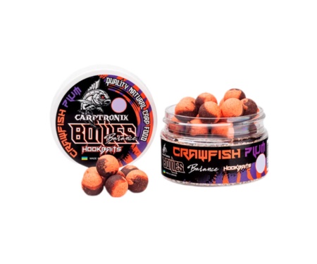Бойли насадкові Carptronik Balance 10мм Сrawfish/Plum