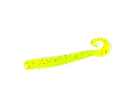 Силікон Lucky John LJ Ballist 2" S15 Chartreuse Red