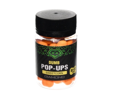 Бойли Carp Pro Diamond Dumb Pop-Ups SweetCorn 8/12мм