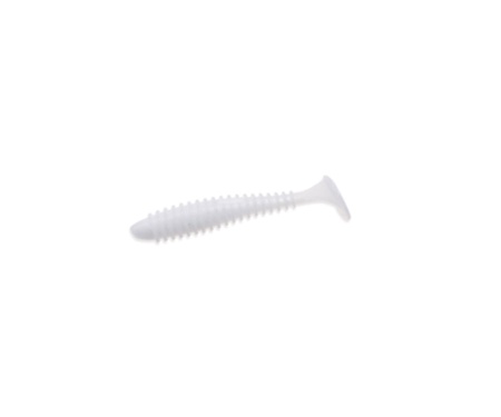 Силікон Angry Baits Fatik 3.3" #13 White UV