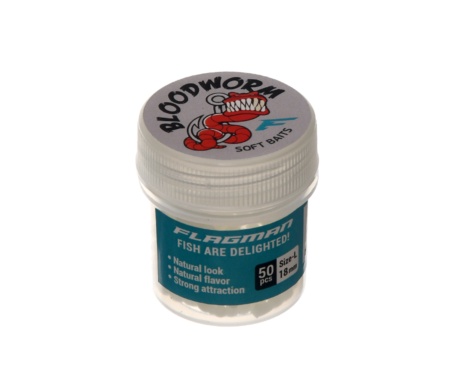 Червь Flagman Blood Worm White