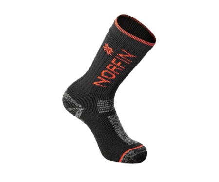 Шкарпетки Norfin T4A Arctic Merino Crew Red/ Gray/ Black L