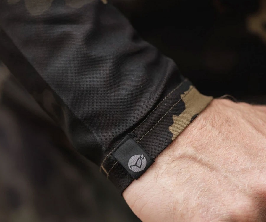 Джерси Korda Kool UPF Zip Jersey Dark Kamo S #4