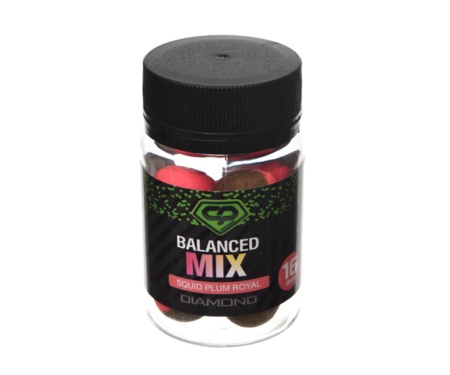 Бойли Carp Pro Diamond Balanced Mix Squid Plum Royal 16мм