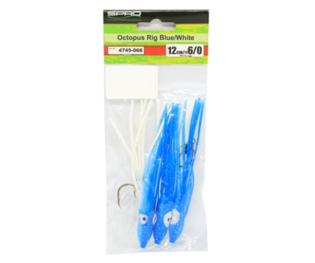 Готовая оснастка SPRO Octopus Rig Blue/White #6/0