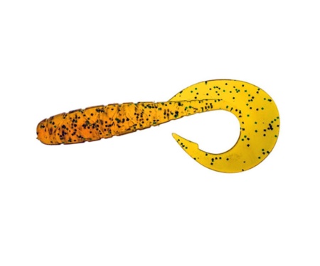 Твистер Fishup Mighty Grub 3.5" #036 Caramel Green Black