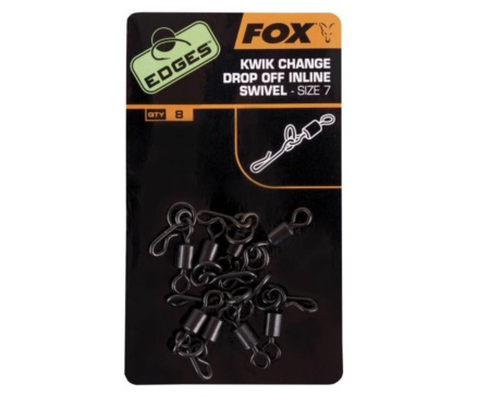 Вертлюг Edges Kwik Change Drop Off Inline Swivel №7