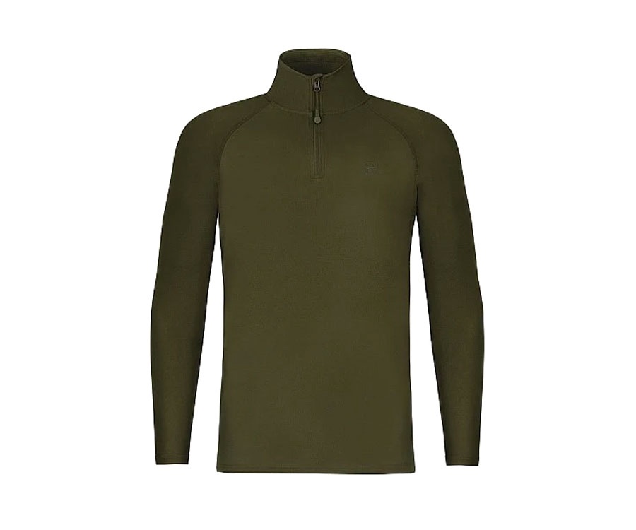 Джерси Korda Kool UPF Zip Jersey Dark Olive L #1