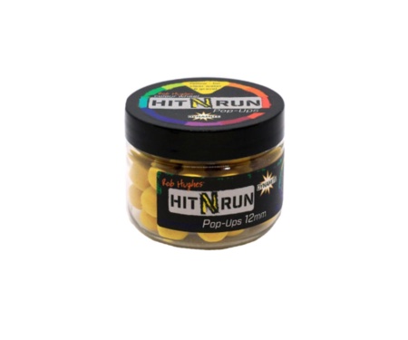 Бойли Dynamite Baits Pop-Ups Hit N' Run 12мм Yellow