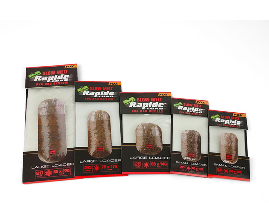 ПВА-пакеты Fox Edges Rapide Refills Slow Melt 12х5.5 см #2