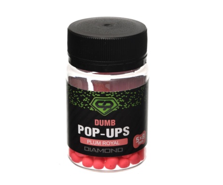 Бойли Carp Pro Diamond Dumb Pop-Ups Plum Royal 5/8мм