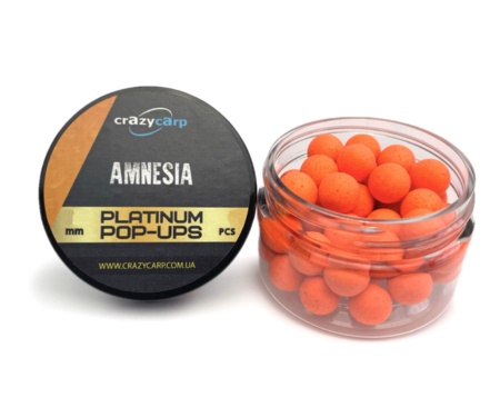Бойли Crazy Carp Platinum Pop-Ups Amnesia 8мм