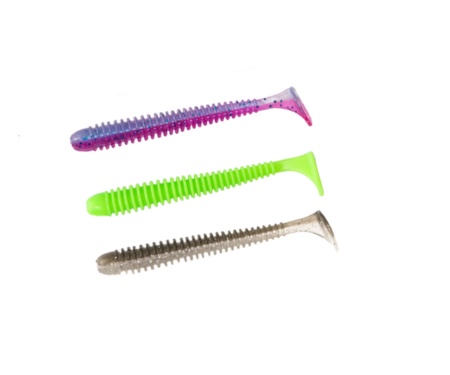 Силікон Angry Baits Zander Worm 3" AB MIX10