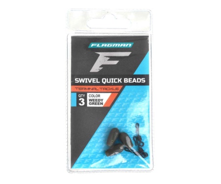 Бусини зі швидкозмінним вертлюгом Flagman Swivel Quick Beads